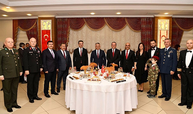 KKTC'nin Cumhuriyet Bayramı resepsiyonla kutlandı
