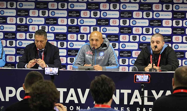 Luciano Spalletti: "Antalyaspor'un Nuri Şahin'e sahip olması büyük şans"
