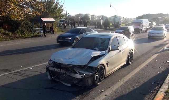 Manavgat'ta kaza: 1 yaralı