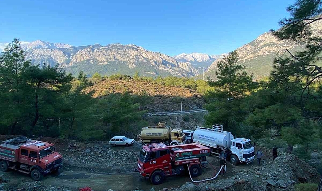 Orman yangını büyümden söndürüldü