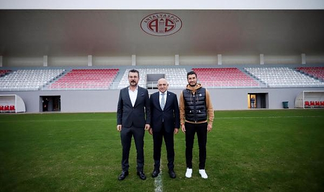 TFF Başkanı Mehmet Büyükekşi'den Antalyaspor'a ziyaret