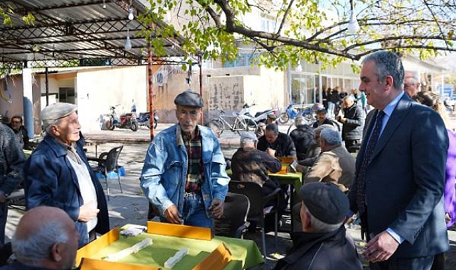 Başkan Esen, Çakırlar'da vatandaşları ziyaret etti