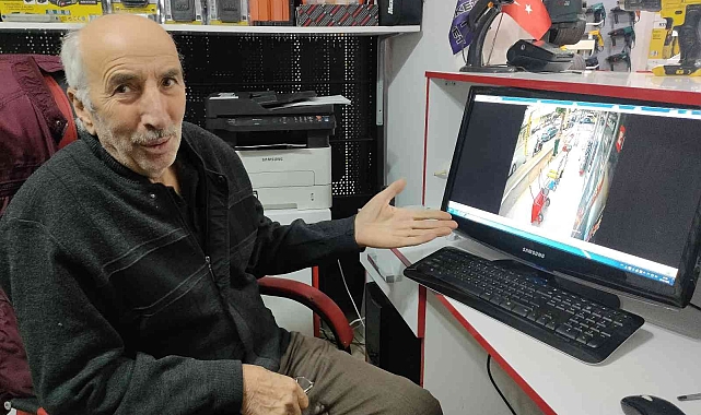 Elektrikli bisikleti kaşla göz arasında çaldı
