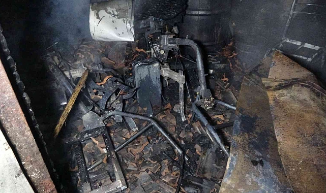 Manavgat'ta depo yangını korku dolu anlar yaşattı
