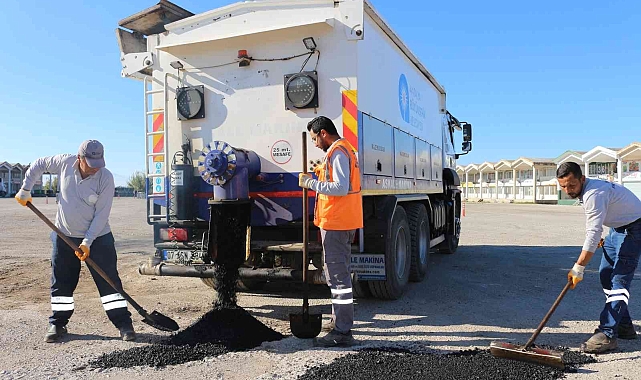 Serik Çandır Toptancı Hali'nde yenileme çalışmaları