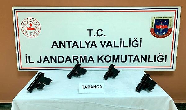 Silah kaçakçılığına jandarma engeli