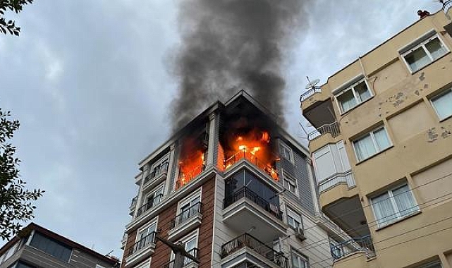 Yangın çıkarıp, tartıştığı anneannesi ile teyzesini eve kilitlemiş