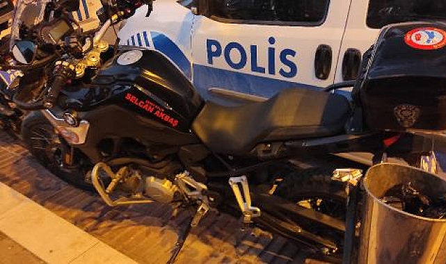 Yunus polisleri kaza yaptı