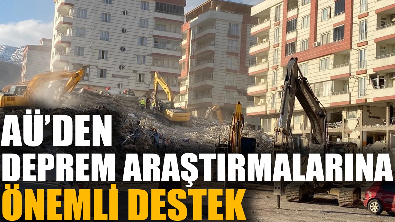 Akdeniz Üniversitesinden deprem araştırmalarına katkı