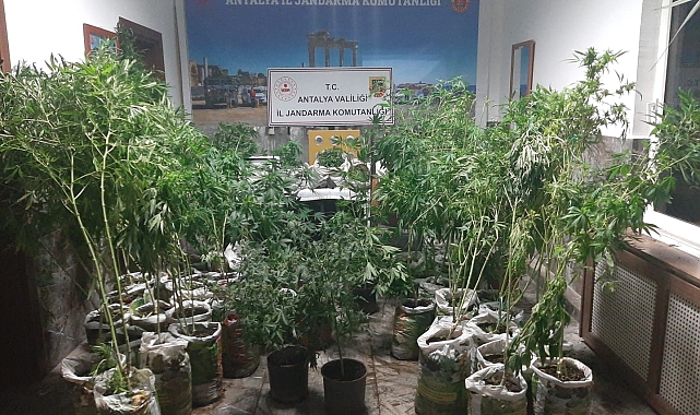 Antalya'da 27 kilogram esrar ele geçirildi