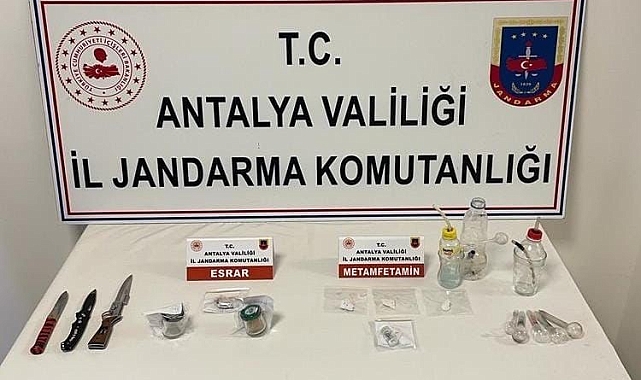 Antalya'da jandarmadan uyuşturucu operasyonu: 11 şüpheli yakalandı