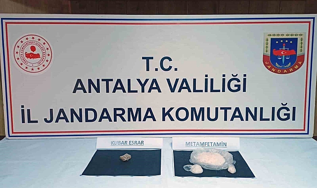 Antalya'da uyuşturucu madde ticareti yapan şüpheli yakalandı