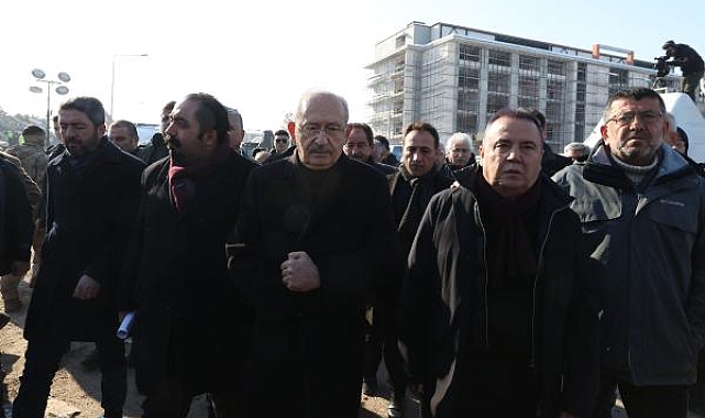 Başkan Böcek ikinci kez deprem bölgesinde