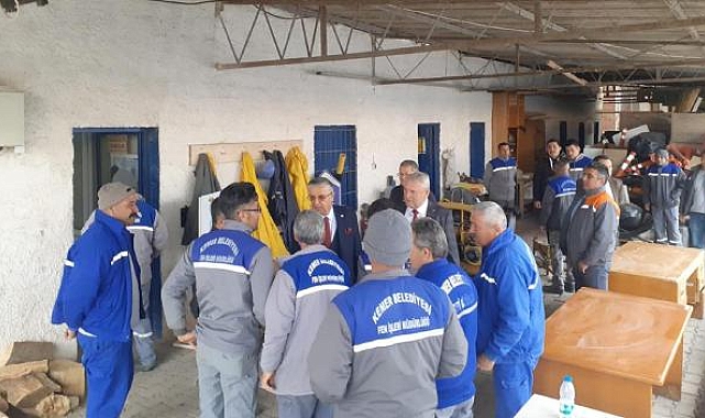 Başkan Topaloğlu'ndan personele teşekkür