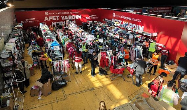 Büyükşehir yardımları tek merkezden yapıyor