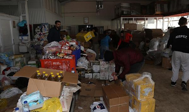 Kepez'de duygulandıran bağış