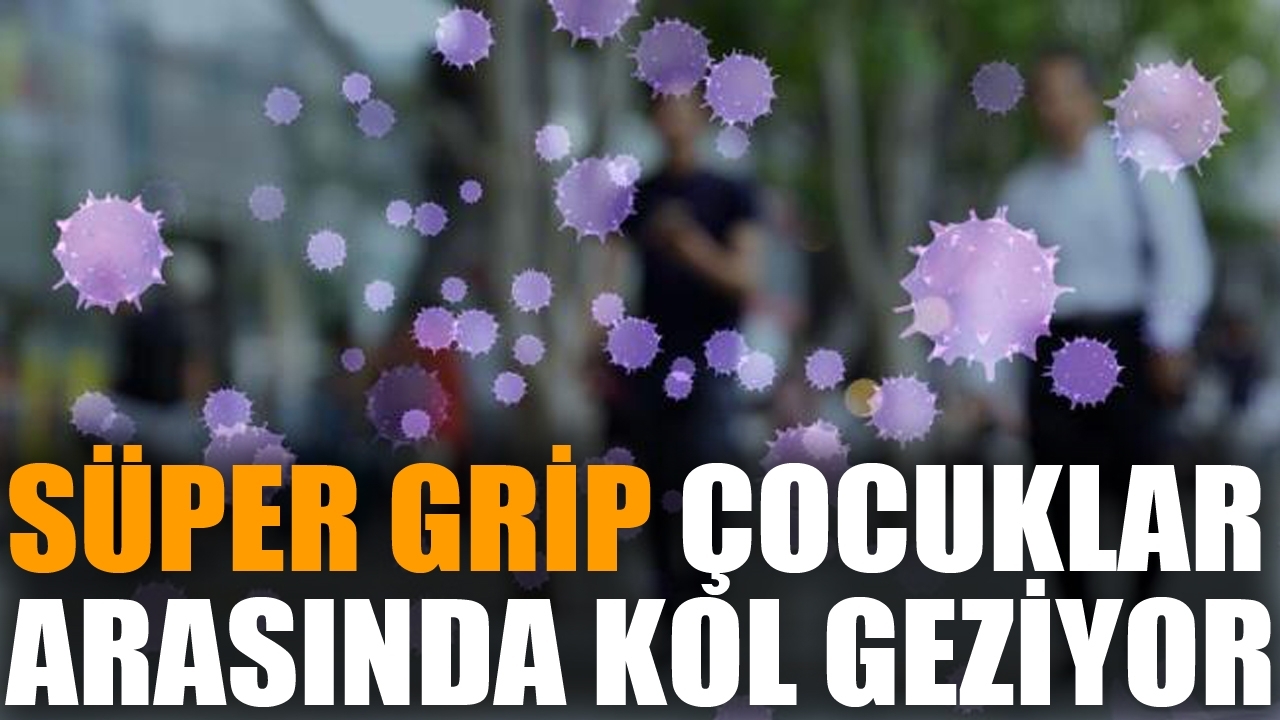 Süper grip çocukları esir aldı