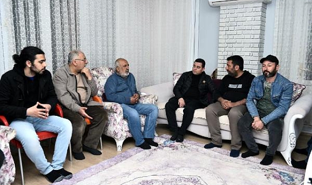 Tütüncü, depremzedeleri ziyaret etti