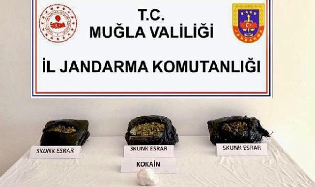 Yolcu otobüsünde uyuşturucu ele geçirildi