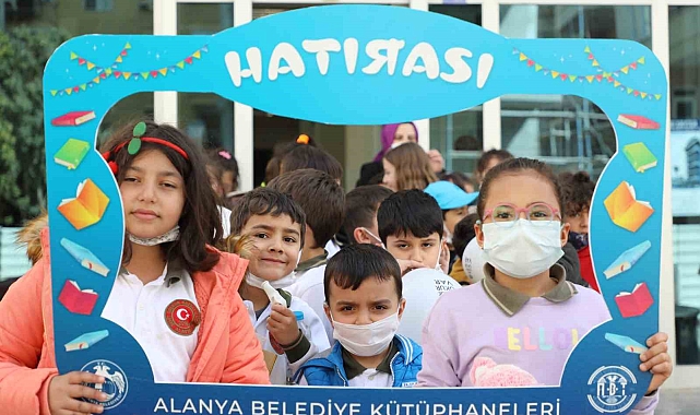 Alanya'da 59. Kütüphane Haftası'nda çocuklar yazarlarla buluşacak