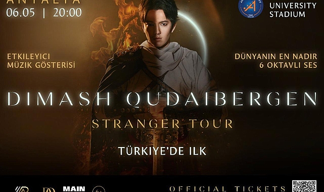 Antalya’da Dimash heyecanı