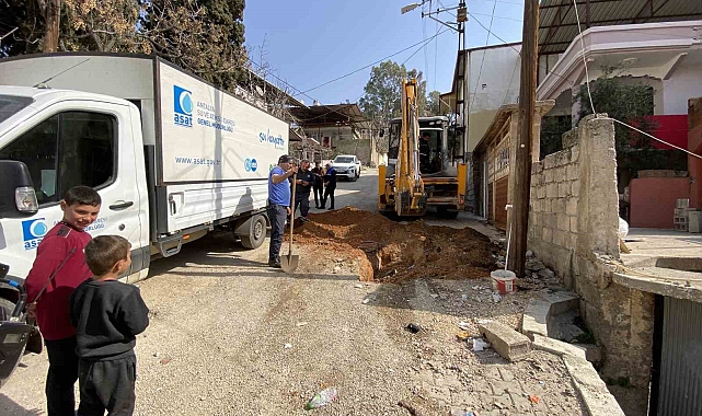 ASAT Hassa ve Kırıkhan'ı suya kavuşturdu