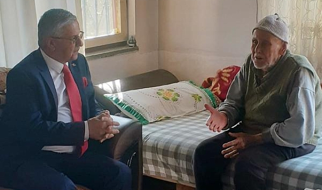 Başkan Topaloğlu'ndan Yaşlılar Haftası ziyareti