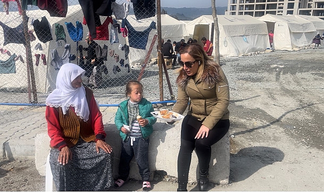 Başkaya 8 Mart'ı Hatay'da geçirdi