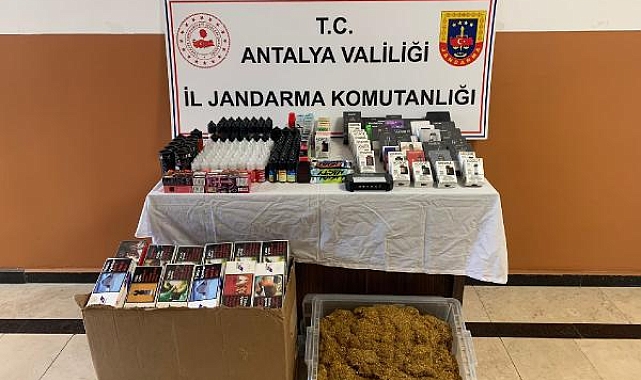 Jandarmadan elektronik sigara baskını
