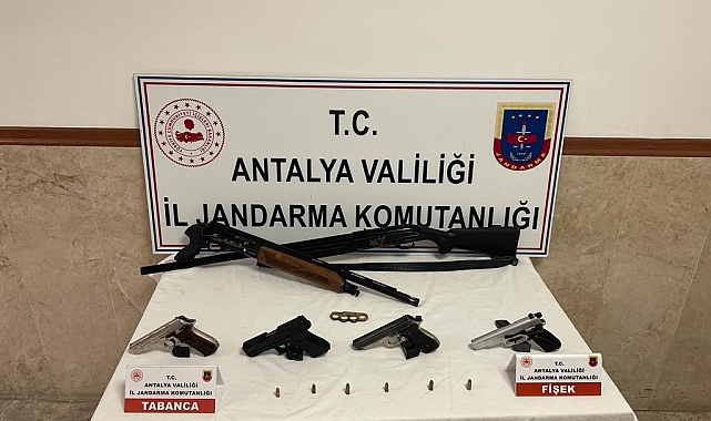 Jandarmadan silah operasyonu