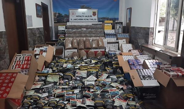 Kaçak tütün operasyonu
