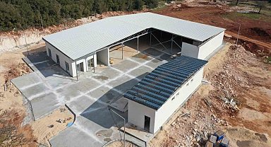 Kaş'ta Sıfır Atık tesisinin yapımında sona gelindi