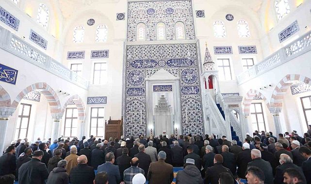 Konyalılar Camii dualarla açıldı