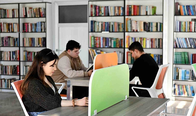 Muratpaşa'da Cengiz Aytmatov Kütüphanesi açıldı