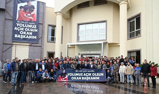 Okan Kocakaya personelle vedalaştı