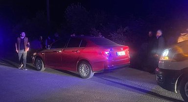 Otomobilin çarptığı kadın yaralandı