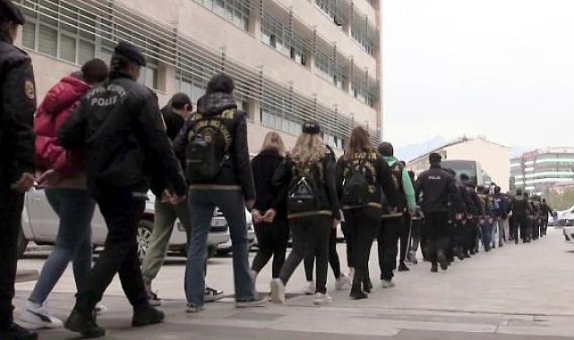 Polisten suç örgütüne operasyon: 15 tutuklama