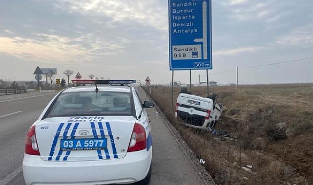 Sandıklı'da kaza: 7 yaralı