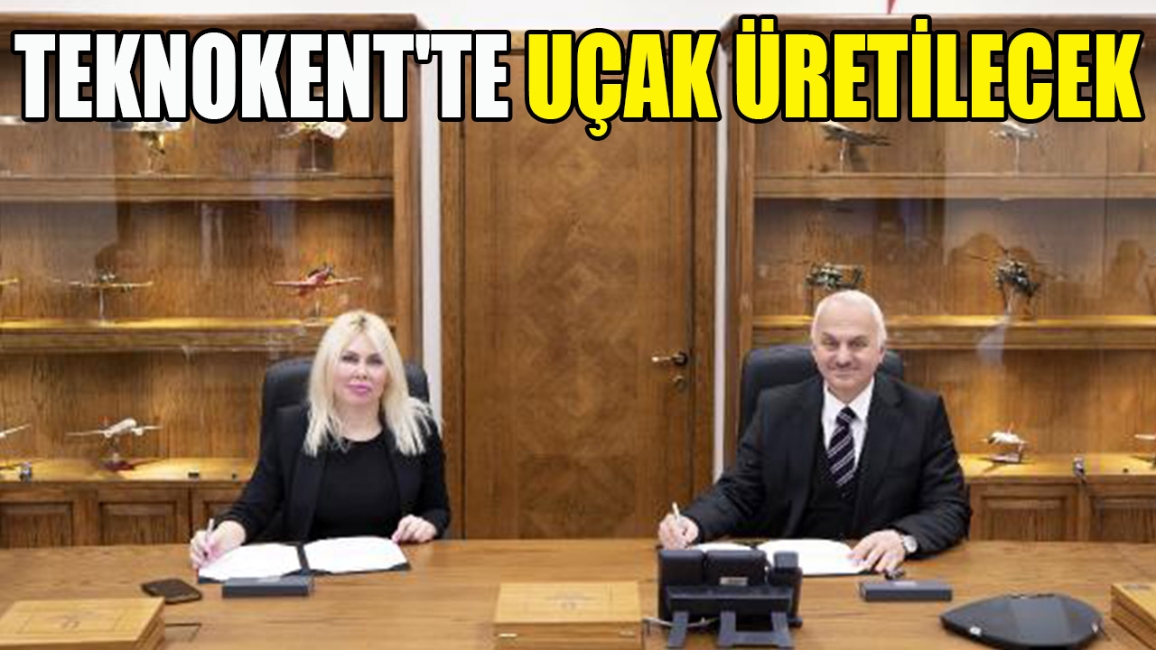 Teknokent'te uçak üretilecek