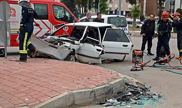 Yakıt tankını ön koltuğa kadar getiren kaza