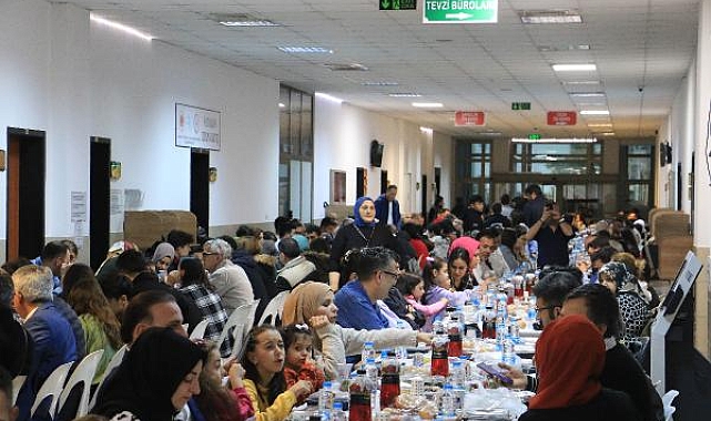 Adliye personeli iftarda bir araya geldi