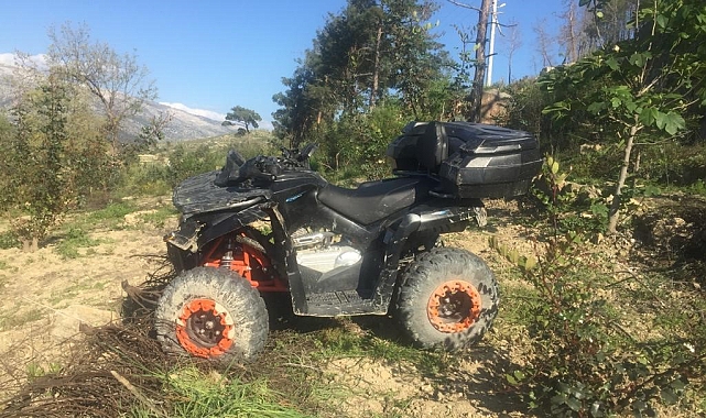 Alman turist ATV kazasında hayatını kaybetti