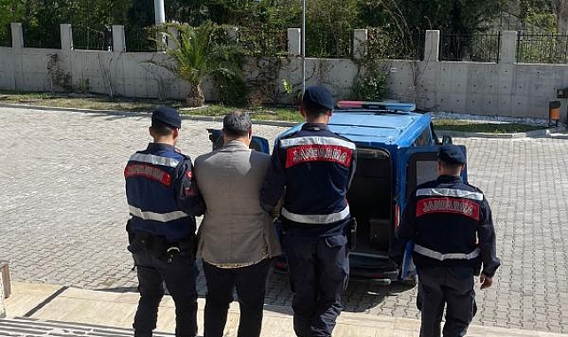 Aranan hükümlüyü jandarma yakaladı