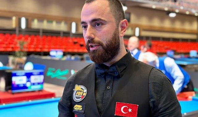Berkay Karakurt'tan Avrupa Bilardo Şampiyonası'nda gümüş madalya