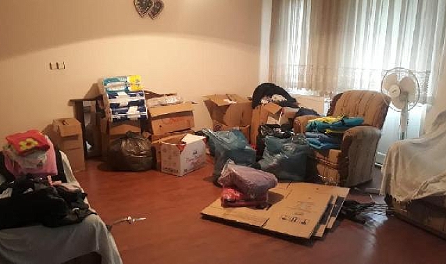 Depremzedeler için toplanan yardımları evine götürdü, gözaltına alındı