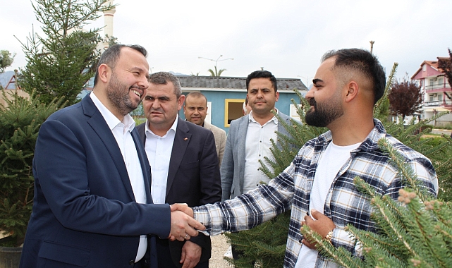 Ethem Taş ziyaretlerine deva ediyor