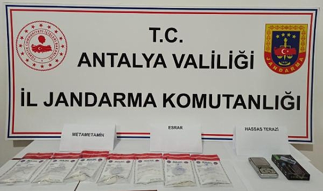 Jandarmadan uyuşturucu baskını