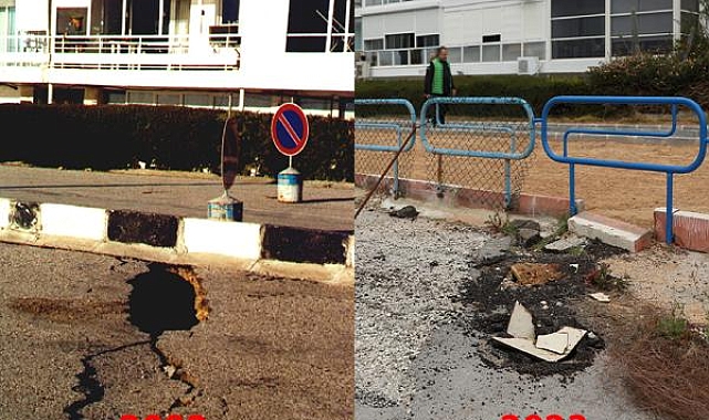 Kapatılan yarıkların, 21 yıl önceki fotoğrafları