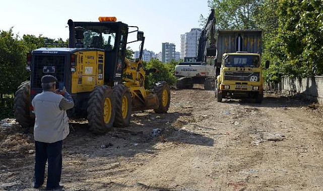 Kırcami'de yol açma çalışmaları başladı