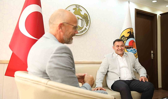 Konsolos Tscherner'den Başkan Yücel'e ziyaret
